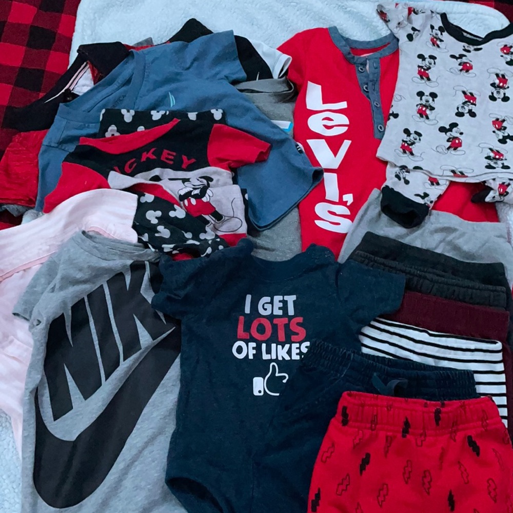 12month 20 piece boys clothing dump